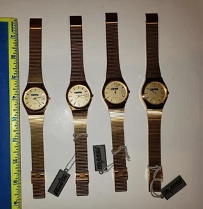 4 Helbros CUTW Calendar Watches For Parts Union CT Union of Telephone Workers - Picture 1 of 5