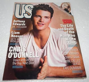 November, 1996 US Weekly Chris O'Donnell,Claire Danes,Liam Neeson,Faye Dunaway - Picture 1 of 14