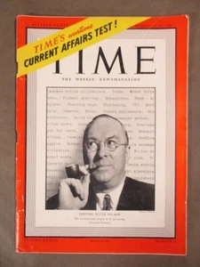 Vintage Time Magazine February 24 1941  Defense Buyer Nelson cover  - Picture 1 of 4