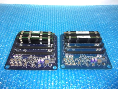 LOT OF 2 Apple Mac Pro A1186 Memory Riser Board Card 630-7667 820-1981-A 4GB - Image 1 of 4