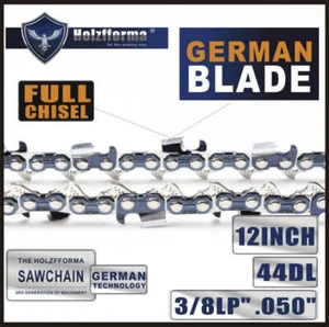 BLUESAWS - 3/8 LP .050 12inch 44 Drive Links Saw Chain For Many STHL Models and - Picture 1 of 1