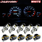 Gauge Cluster LED Dashboard Bulbs WHITE For 1973-1987 Chevy C10 C20 C30 Truck