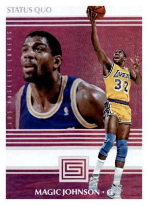 2017 Panini Status Status Quo Magic Johnson  10 - Image 1 of 2