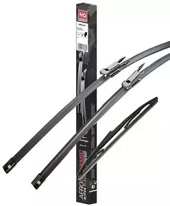 Wiper Blades fit MERCEDES A Class W176 2012-2015 | HQ Windscreen Wipers 3pcs - Picture 1 of 12