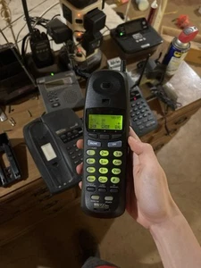 Nissan Qwest 1734 Cordless Telephone With Recordable Caller ID - Zdjęcie 1 z 2