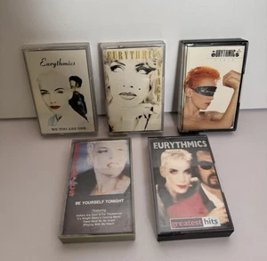 Eurythmics Greatest Hits, Savage Etc Cassette Album Tape Bundle X 5 Job Lot - Picture 1 of 2