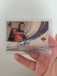 2005-06 Upper Deck SP Game Used Channing Frye Autographed Rookie Card 045/199 - Picture 1 of 5