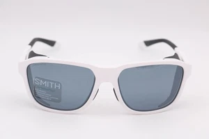 Smith Embark Sonnenbrille weiß quadratisch polarisiert 58-16-145 - Bild 1 von 8