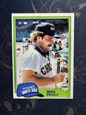 1981 Topps - Mike Proly #83 - Image 1 of 2