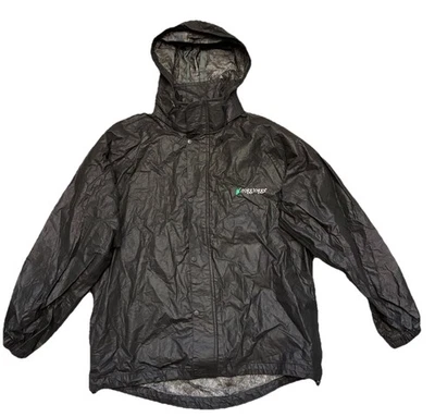 Chaqueta Frogg Toggs Para Hombre M Negra Clásica Todo Deportiva Transpirable Lluvia Impermeable Foto 1 de 4
