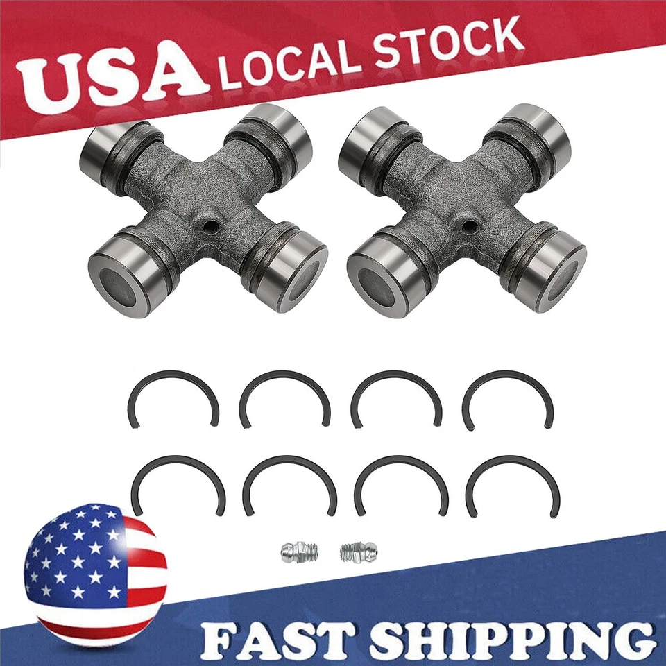 Eje de transmisión premium 2 piezas junta universal delantero trasero Moog 534G 6 Foto 1 de 4