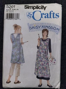 Vintage Apron Daisy Kingdom - Sewing Pattern - Simplicity 5201 - Picture 1 of 5