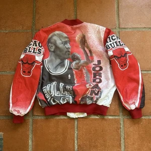 Michael Jordan Chalk Line Jacke Vintage Chicago Bulls Herren XL 90’s - Bild 1 von 10