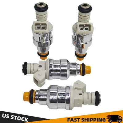 Juego de 4 inyectores de combustible aptos para Ford Ranger 1998-2001, Mazda B2500 2,5 L 4 orificios Foto 1 de 4