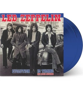 Led Zeppelin EVOLUTION IS TIMING '69 Limited Edition Of 300 BLUE Vinyl Double LP - Imagen 1 de 16