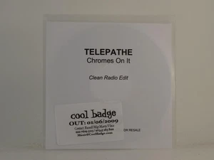 TELEPATHE CHROMES ON IT (H1) 1 Track Promo CD Single also White Sleeve V2 - Picture 1 of 7
