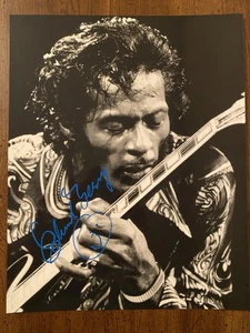 Chuck Berry Signed Autographed Photo With COA Johnny B Goode Rock N Roll Music - Picture 1 of 4