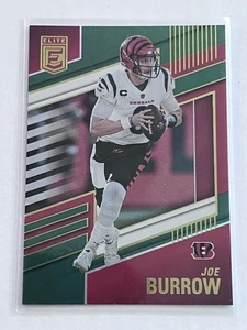 2022 Panini Donruss Elite - Joe Burrow #15 Green - Bild 1 von 2