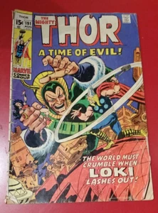 Marvel Comics The Mighty Thor comic book #191 AUG - Foto 1 di 4