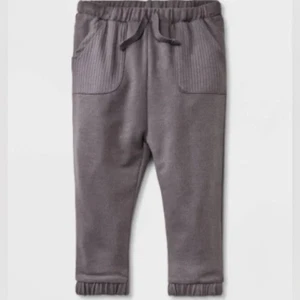 π Cat & Jack GREY KNIT LEGGINGS Baby Girl Boy Ribbed Pockets * 3-6 Month NEW - Picture 1 of 1