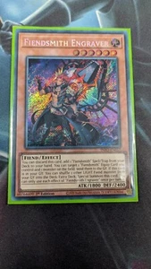Yugioh Unterweltler Graveur INFO-DE017 Secret Rare 1. Auflage - Bild 1 von 1