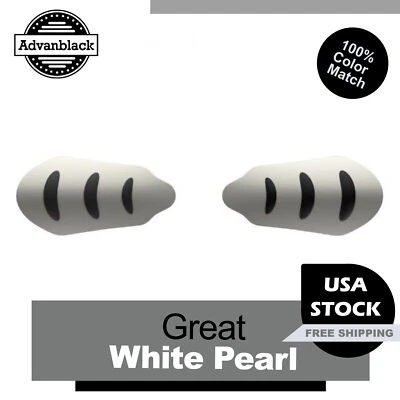 Protetor de mão Advanblack ótimo branco pérola para Harley Davidson Touring & Softails - Imagem 1 de 4