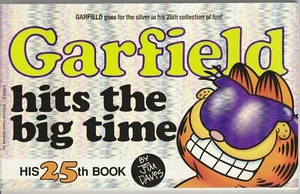 Garfield #25 "Garfield Hits The Big Time" Special Silver Foil Cover 1993 - Picture 1 of 3