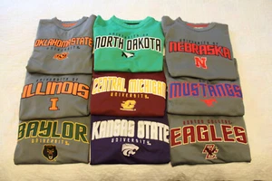 NWT NCAA Mens Champion Gray L/S Performance Sweatshirt Multiple Teams and Sizes! - Picture 1 of 67