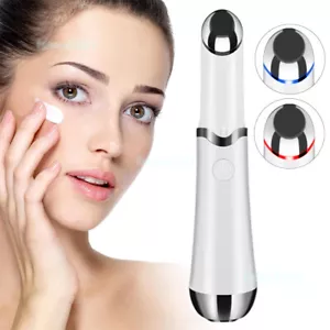 Electric Vibration Eye Face Massager Pen Anti-Wrinkle Skin Facial Lifting Device - Picture 1 of 15