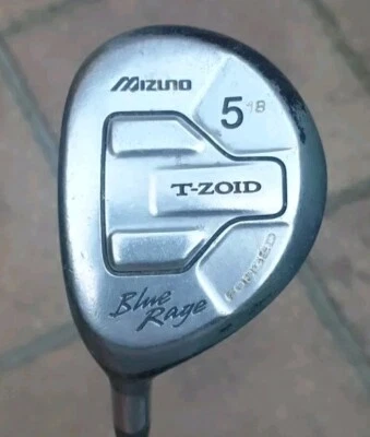 Mizuno Forged T-Zoid Blue Rage 18° 5 Wood 43" Graphite Shaft Left Handed - Image 1 of 4