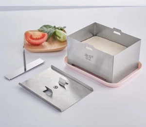 Stainless Steel Tofu Maker Pressure Adjustable Tofu Press Kit Food Grade AU - Picture 1 of 8