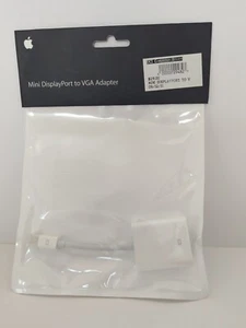 Genuine OEM Apple Mini Display Port to VGA  Adapter - MB572Z/A - Original White - Picture 1 of 2