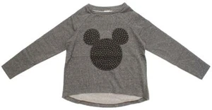 Mädchen Disney Mickey Minnie Mouse Glitzer Glitzer Sweat Pullover Oberteil 11 bis 14 Jahre - Bild 1 von 3