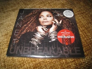 JANET JACKSON UNBREAKABLE SEALED 2015 POP R&B UK CD ALBUM WITH BONUS TRACKS. - Picture 1 of 3