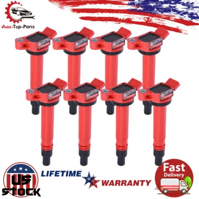 Paquete de 8 bobinas de encendido de repuesto para Lexus GS450H 2007-2016 3,5 L 90919-02250 Foto 1 de 4