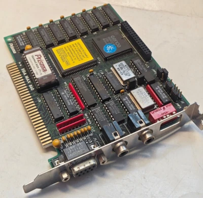 1989 VINTAGE ISA EGA/CGA Video Card Genoa Prisma EGA MAX 860 N006001-B 256 KB - Image 1 of 4