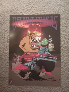 Detroit Cobras Poster 2004 Nordamerika Tour Stanley Maus! - Bild 1 von 6