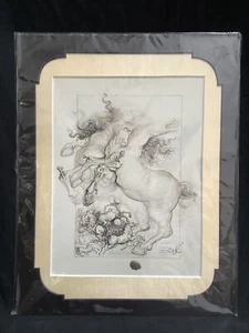 Signierte Salvado Dali, (07/2012) Kopie der Illustration, Akt 2, Szene 4 von MacBeth - Bild 1 von 4