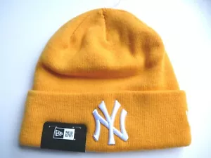 NY YANKEES Sunshine New Era MLB Baseball BEANIE HAT Toque UNISEX New York Stock1 - Picture 1 of 5