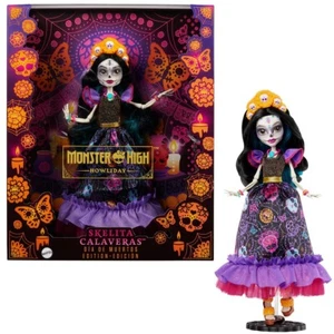 Monster High Howliday Dia De Muertos Skelita Calaveras Doll HNF96-9765 - Picture 1 of 7
