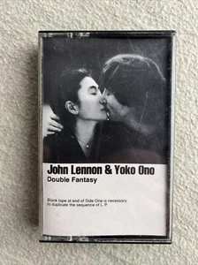 John Lennon & Yoko Ono Double Fantasy Geffron Records Cassette Tape Rare Tested  - Picture 1 of 6
