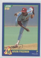 1989 Score 100 Hottest Rookies Box Set Marvin Freeman #34