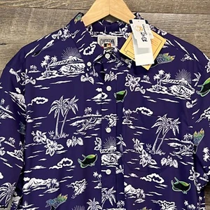 Reyn Spooner Men's Tampa Bay Rays Cooperstown Collection Shirt MLB Size L NWT - Picture 1 of 13