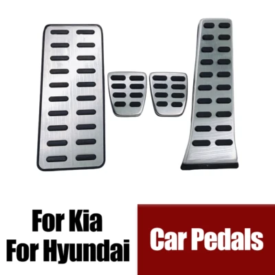 Non Silp Car Gas Brake Footrest Pedal Cover For Hyundai Sonata ix35 For KIA K5 Foto 1 de 4