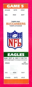 FULL TICKET! 9/27/87 EAGLES/49ERS - Picture 1 of 1