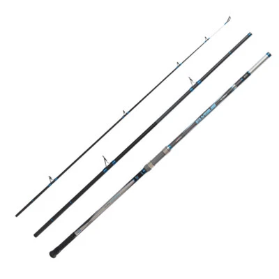 Surf Casting Fishing Rod 3-Piece Carbon Fibr Travel Rod Portable~14 ft - Image 1 of 4