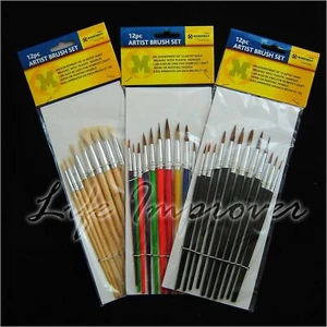 Set Pittura Scoppi Artista Testa Metallo Strumenti Arte Diversi Colori Nuovo - Foto 1 di 4