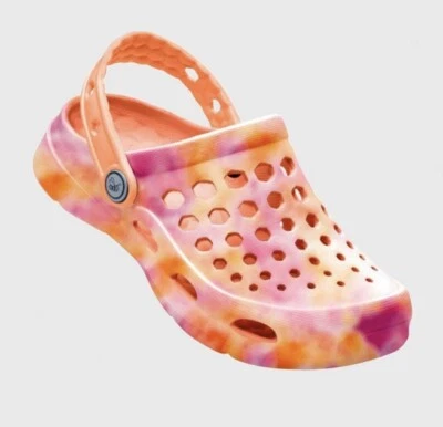 Zapatos de agua Joybees para niñas pequeñas talla 10/11 naranja rosa Harper sin cordones NUEVO Foto 1 de 4