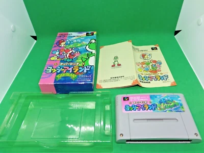 Super Mario Yossy Island  SNES nintendo super famicom 〇5-0410 - Image 1 of 4
