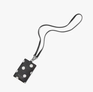 🌸Neu mit Etikett Kate Spade Morgan Sunshine Dot Schlüsselband KF585 schwarz multi - Bild 1 von 3